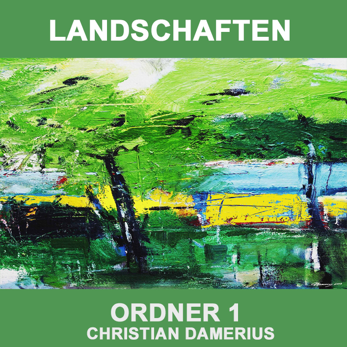 moderne landschaftsmalerei,ordner 1,christian damerius,moderne kunstdrucke,hamburg,berlin,reinbek