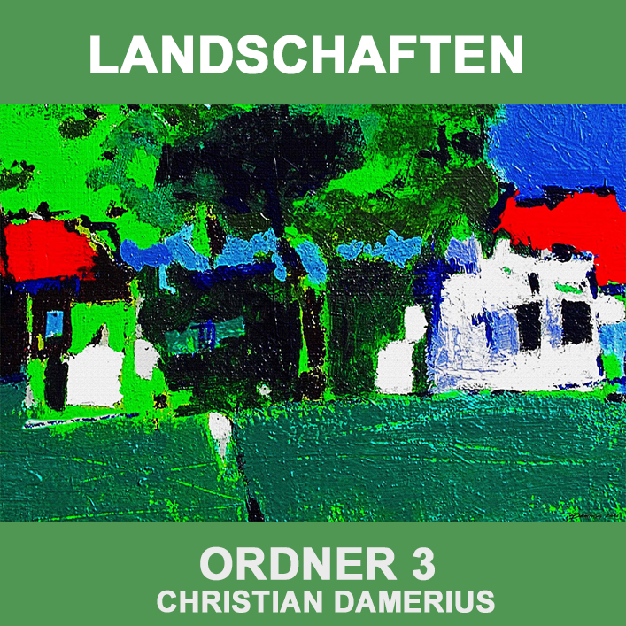 moderne landschaftsmalerei,ordner 3,berlin,hamburg,reinbek